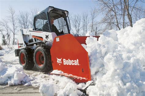 best tire for bobcat snow removal 